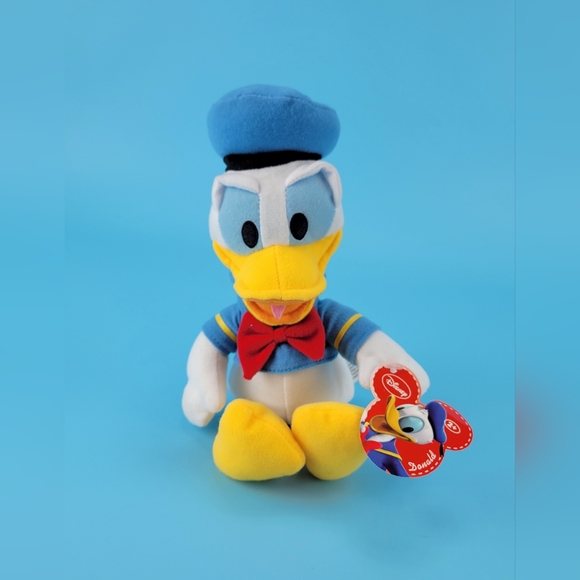 Disney Just Play 2014 Donald Duck 11" Plush Toy with Tags EUC - Picture 2 of 8